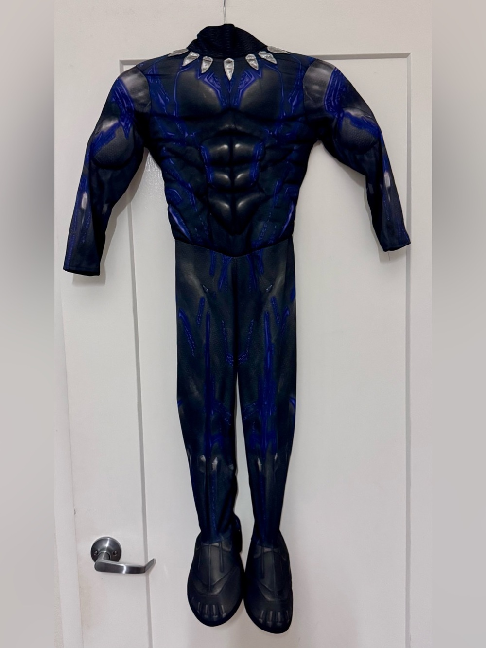 Black Panther Costume Jumpsuit size small boys